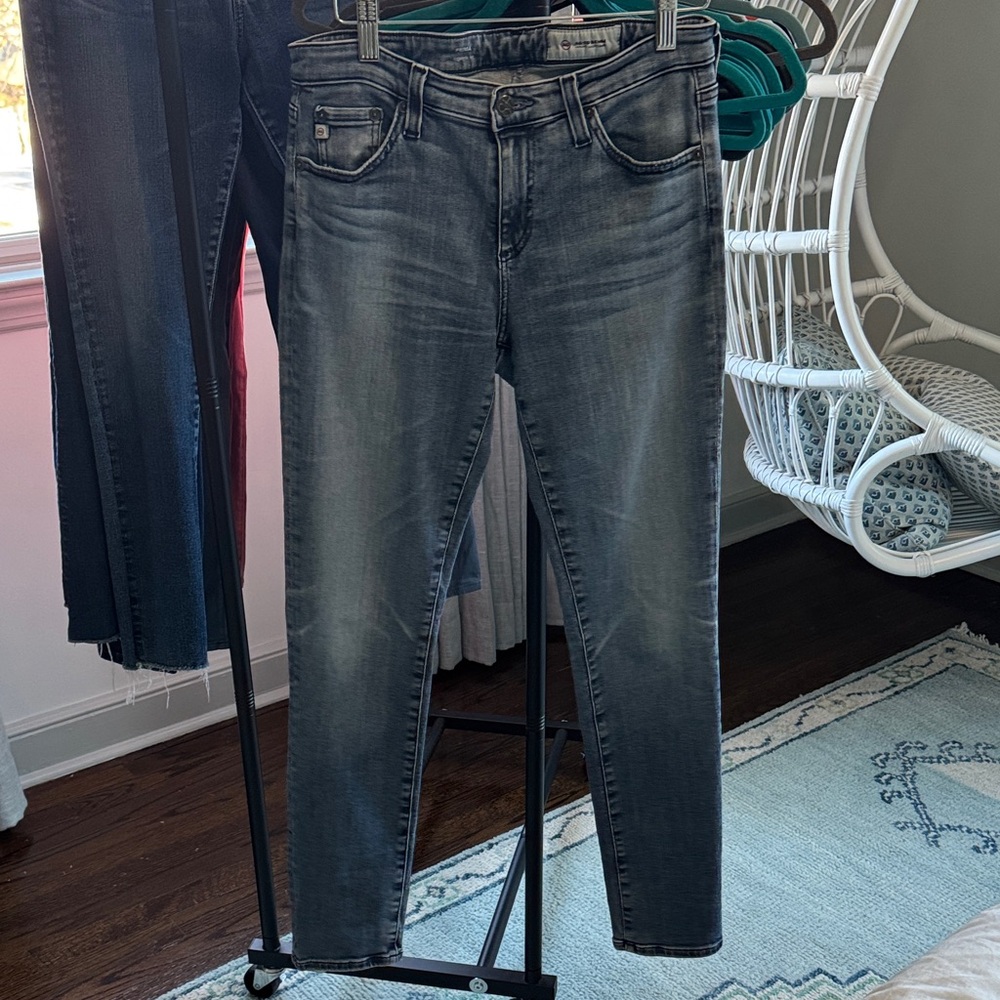 Ag Adriano Goldschmied Blue Denim Jeans Prima Style